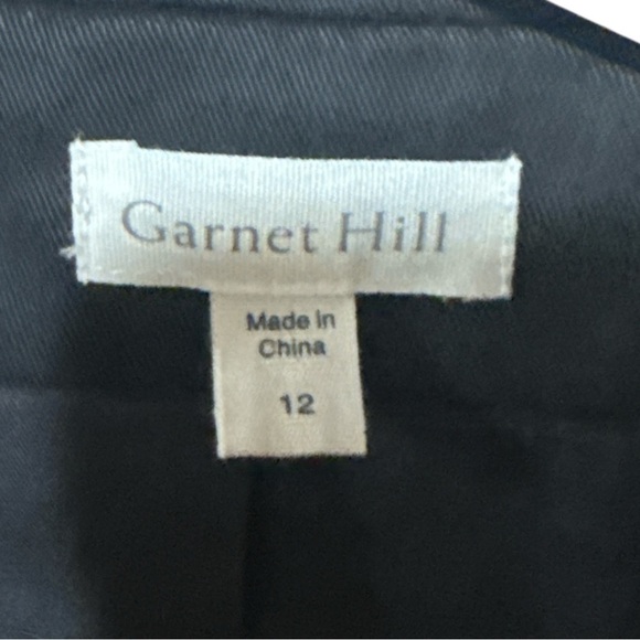 EUC - Garnet Hill Organic-Cotton Utility Trench Coat - Size 12 - Picture 3 of 4